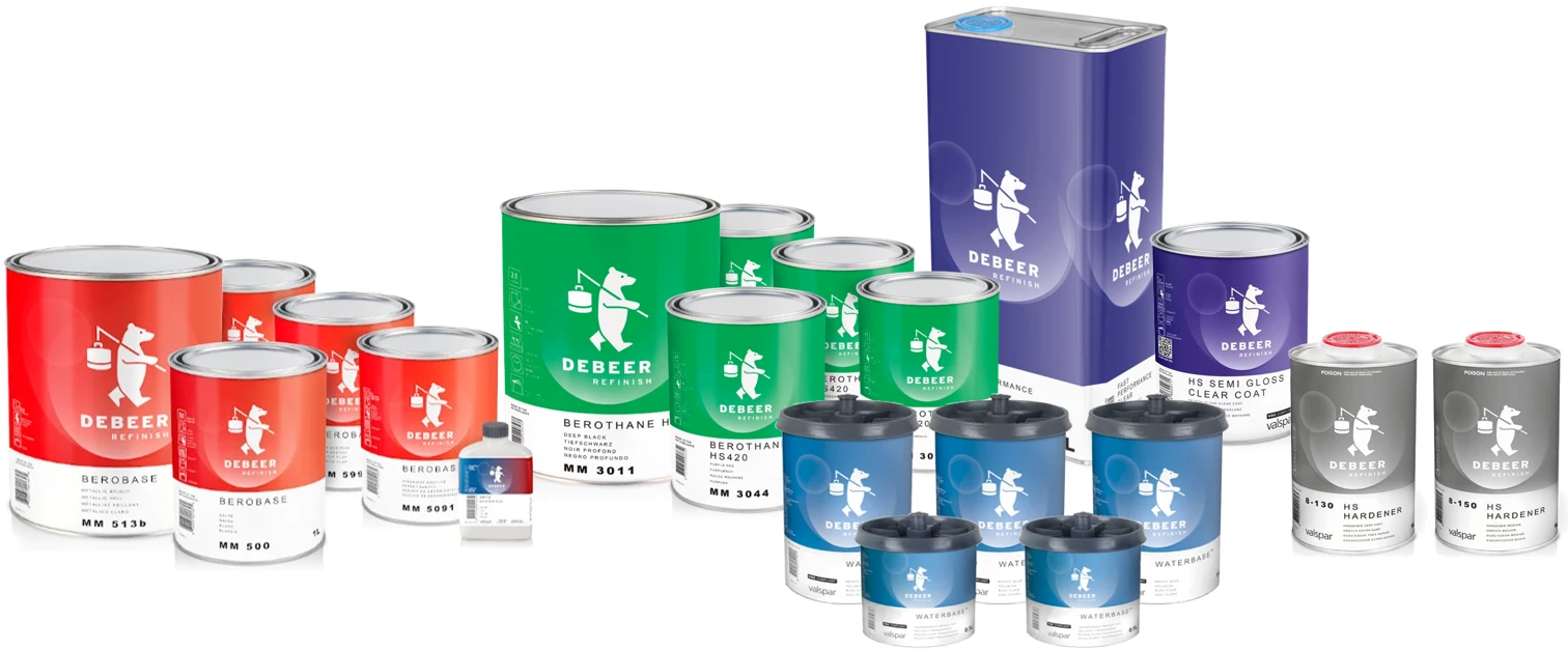 DeBeer Refinish products