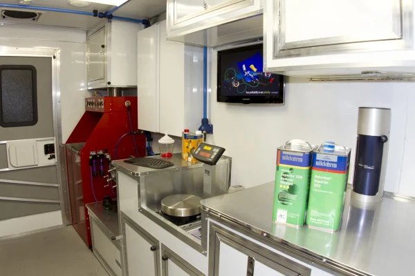 Mobile Demo Unit, interior